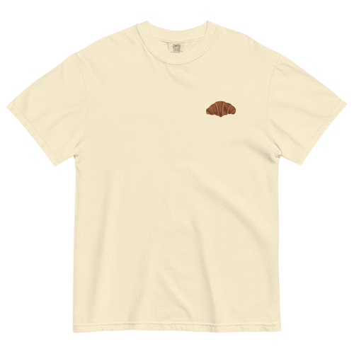 Croissant 🥐 Embroidered T-Shirt