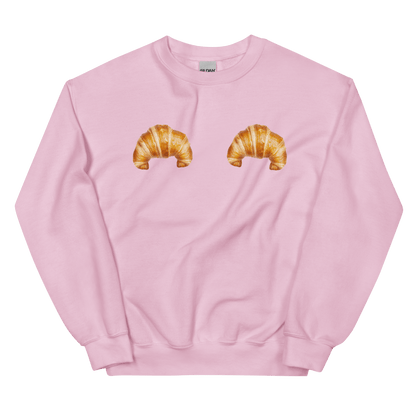 Croissant Twins Sweatshirt - Polychrome Goods 🍊