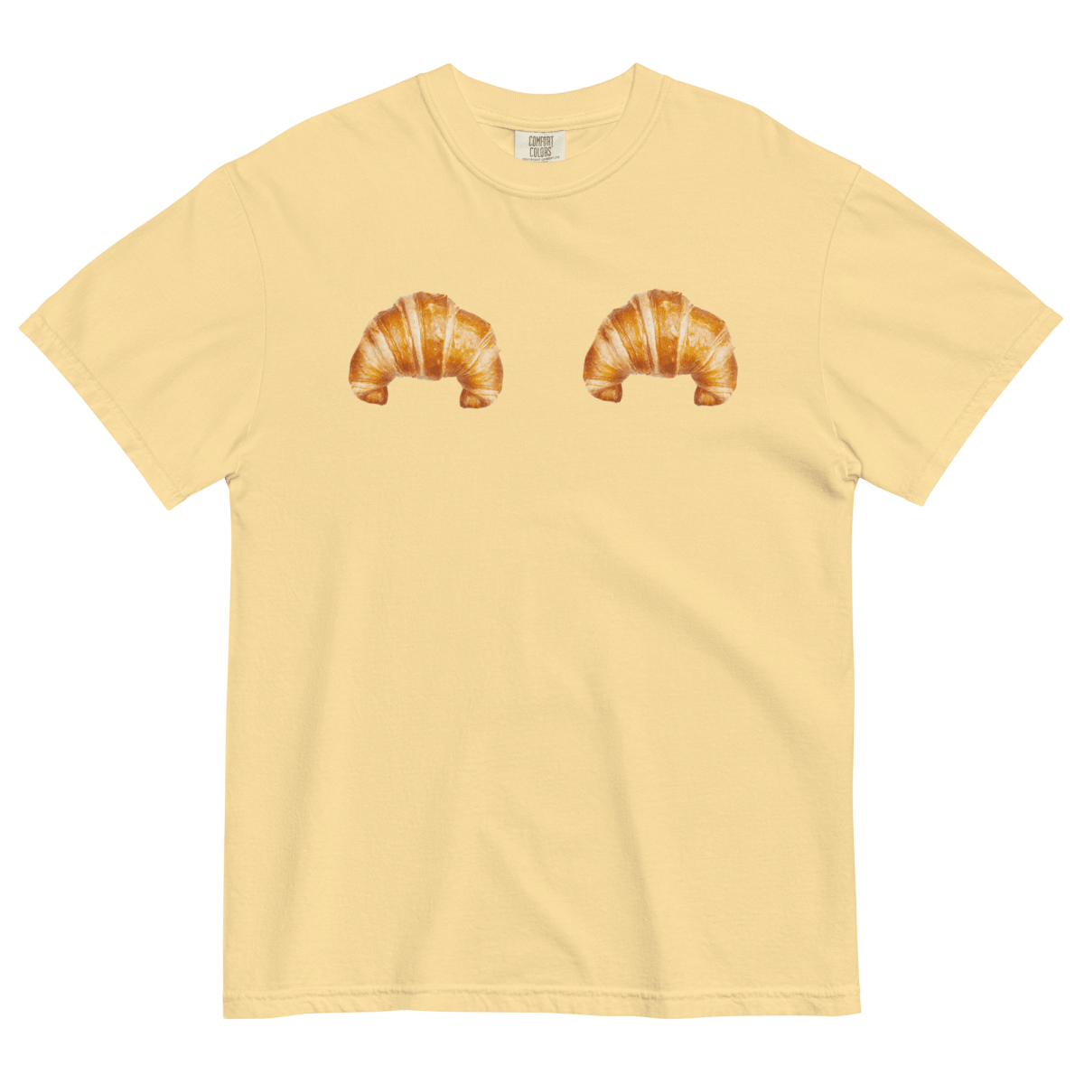 Croissant Twins T-Shirt - Polychrome Goods 🍊