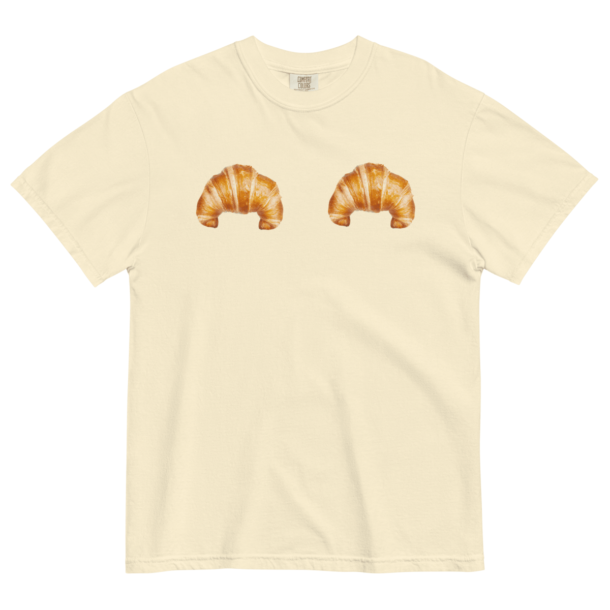 Croissant Twins T-Shirt - Polychrome Goods 🍊