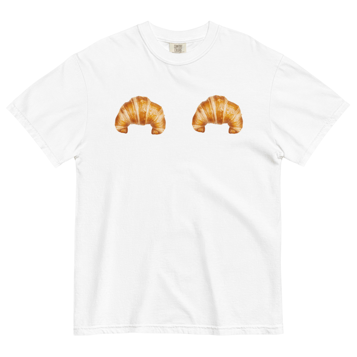 Croissant Twins T-Shirt - Polychrome Goods 🍊