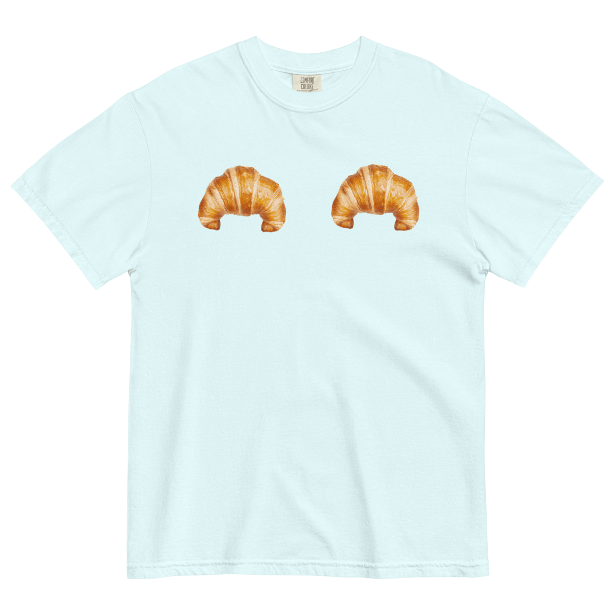 Croissant Twins T-Shirt - Polychrome Goods 🍊