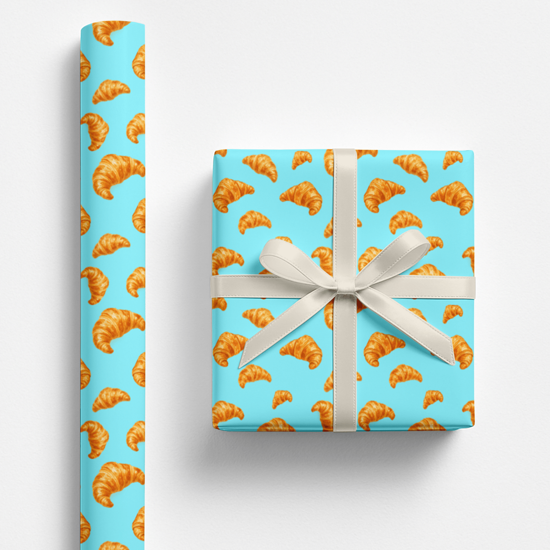 Croissants 🥐 Premium Wrapping Paper - Polychrome Goods