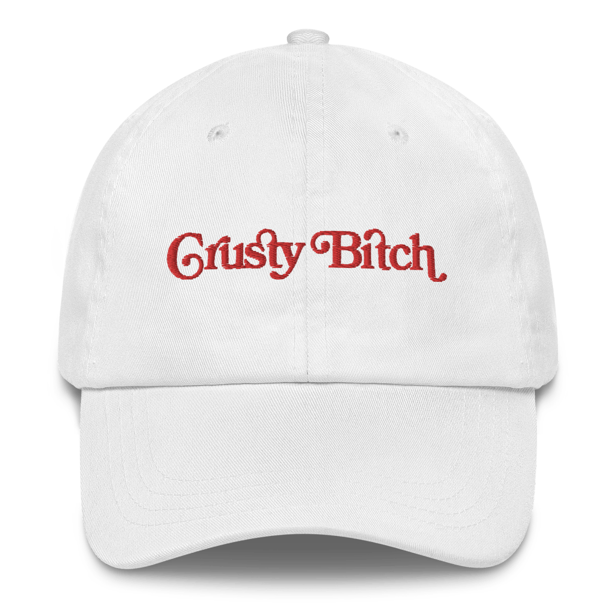 Crusty Bitch Embroidered Hat - Polychrome Goods 🍊