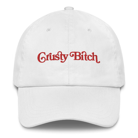 Crusty Bitch Embroidered Hat - Polychrome Goods 🍊