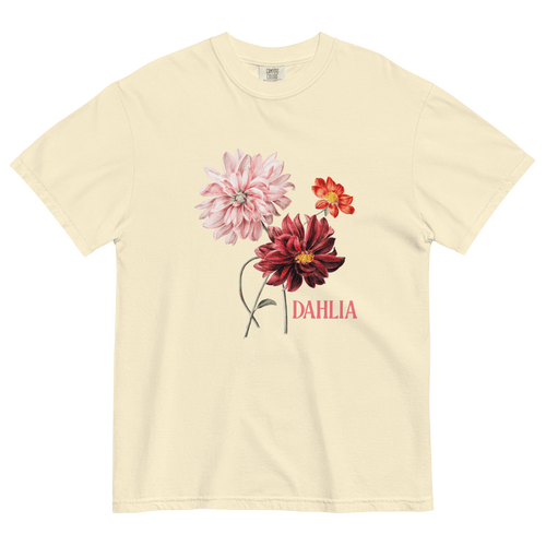 Chemise à fleurs de dahlia