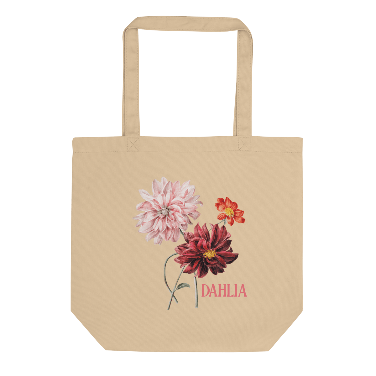 Dahlia Flower Tote Bag - Polychrome Goods 🍊