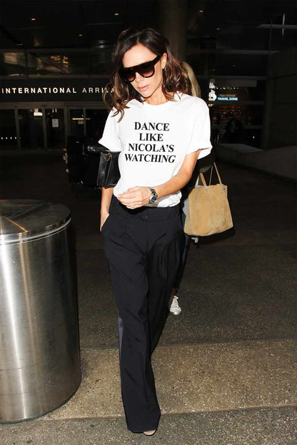 Dance Like Nicola's Watching T-Shirt - Polychrome Goods