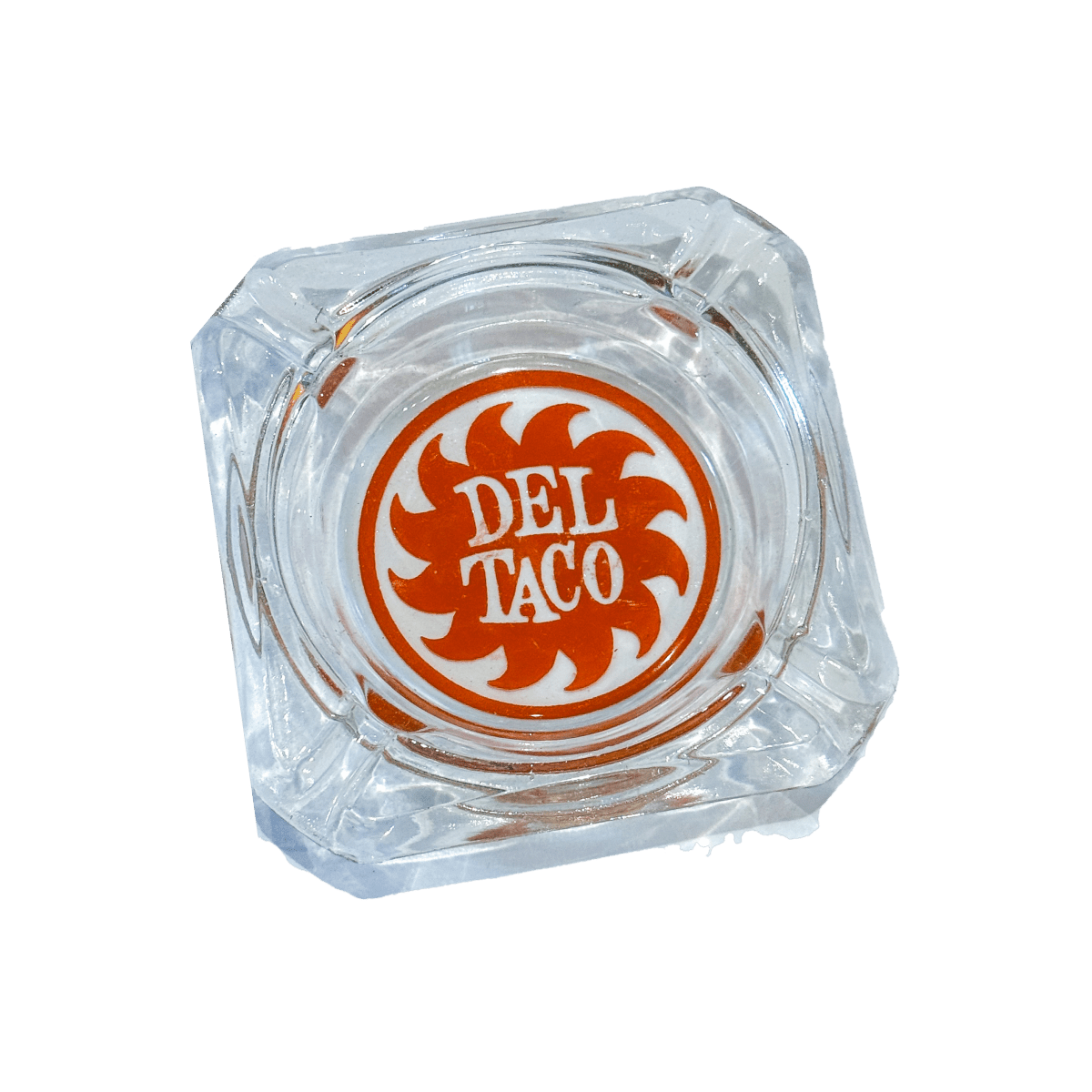 Del Taco Vintage Glass Ash Try - Polychrome Goods 🍊