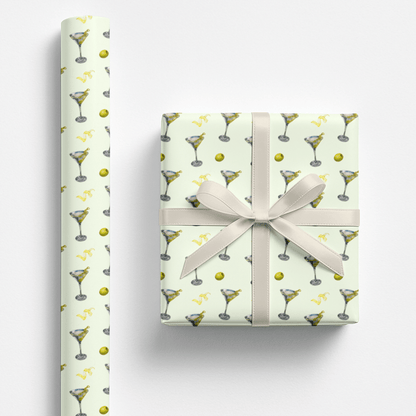 Dirty Martini 🍸 Wrapping Paper - Polychrome Goods