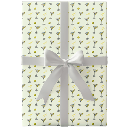 Dirty Martini 🍸 Wrapping Paper - Polychrome Goods