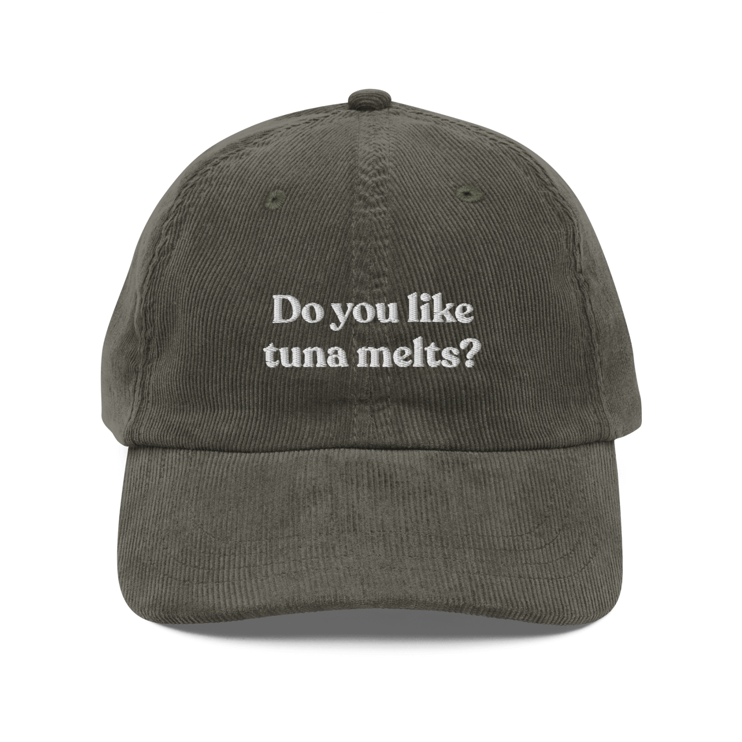 Do You Like Tuna Melts? Embroidered Hat - Polychrome Goods