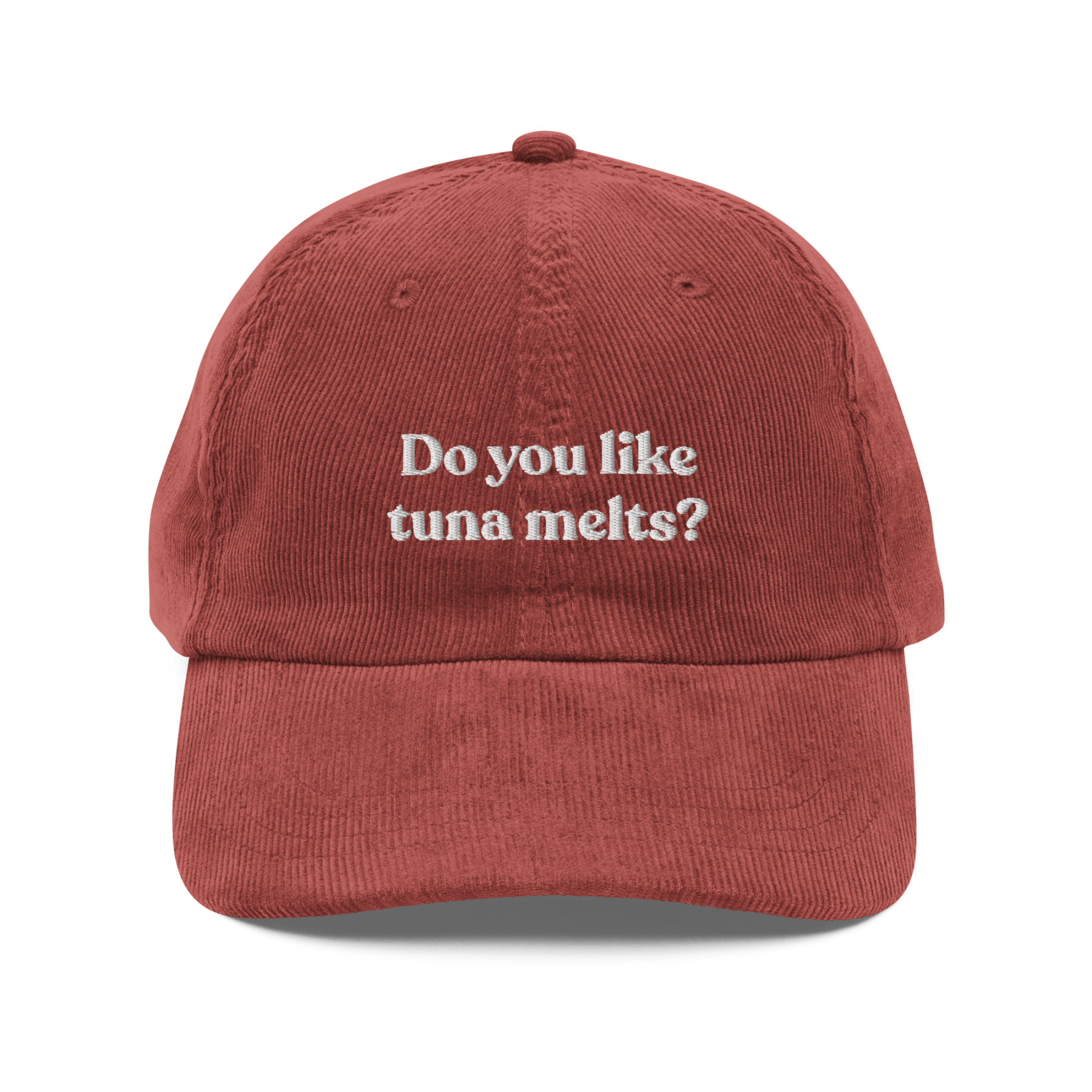 Do You Like Tuna Melts? Embroidered Hat - Polychrome Goods