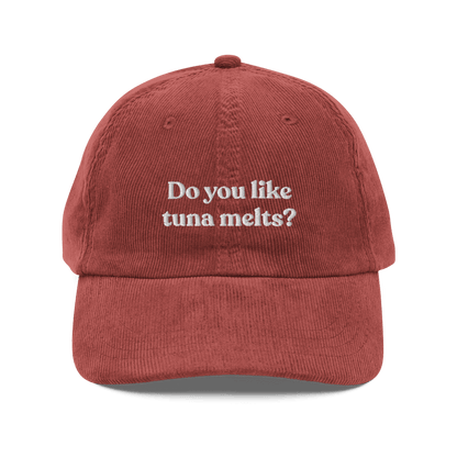 Do You Like Tuna Melts? Embroidered Hat - Polychrome Goods