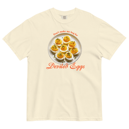 Don't Make Me Beg for Deviled Eggs Sweatshirt - Polychrome Goods 🍊