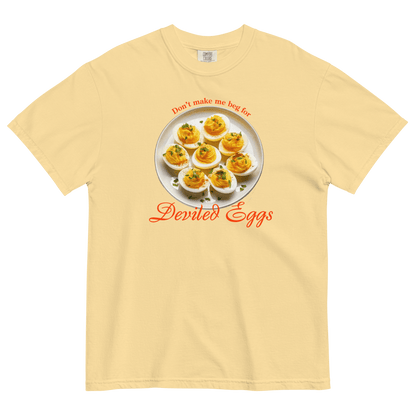 Don't Make Me Beg for Deviled Eggs Sweatshirt - Polychrome Goods 🍊