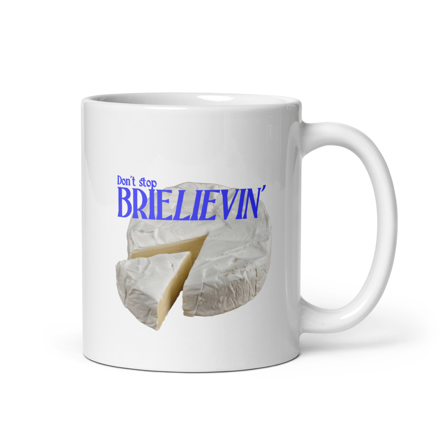 Don't Stop Brie - livin Mug - Polychrome Goods 🍊