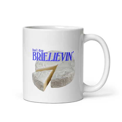 Don't Stop Brie - livin Mug - Polychrome Goods 🍊