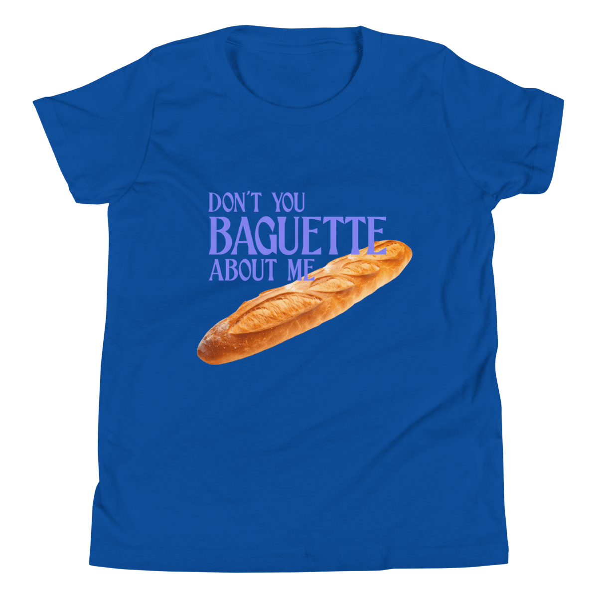 Don't You Baguette About Me Youth T-Shirt - Polychrome Goods 🍊