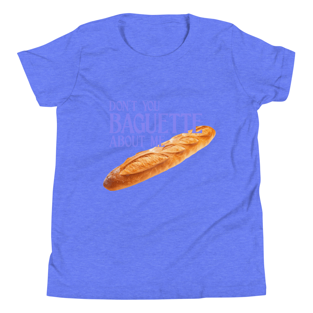 Don't You Baguette About Me Youth T-Shirt - Polychrome Goods 🍊