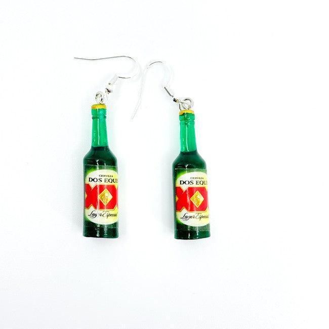 Dos Equis Beer Earrings Polychrome Goods 🍊