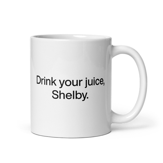Drink Your Juice, Shelby Mug - Polychrome Goods