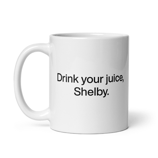 Drink Your Juice, Shelby Mug - Polychrome Goods