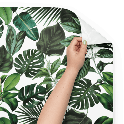 "Ellie" Tropical Monstera Plant Wrapping Paper - Polychrome Goods 🍊