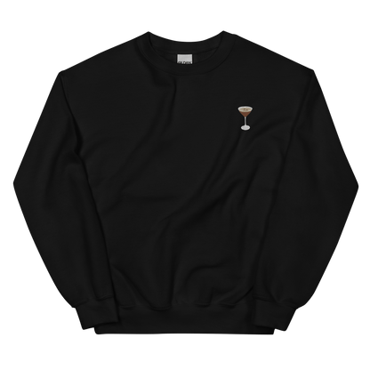 Espresso Martini Embroidered Sweatshirt - Polychrome Goods 🍊