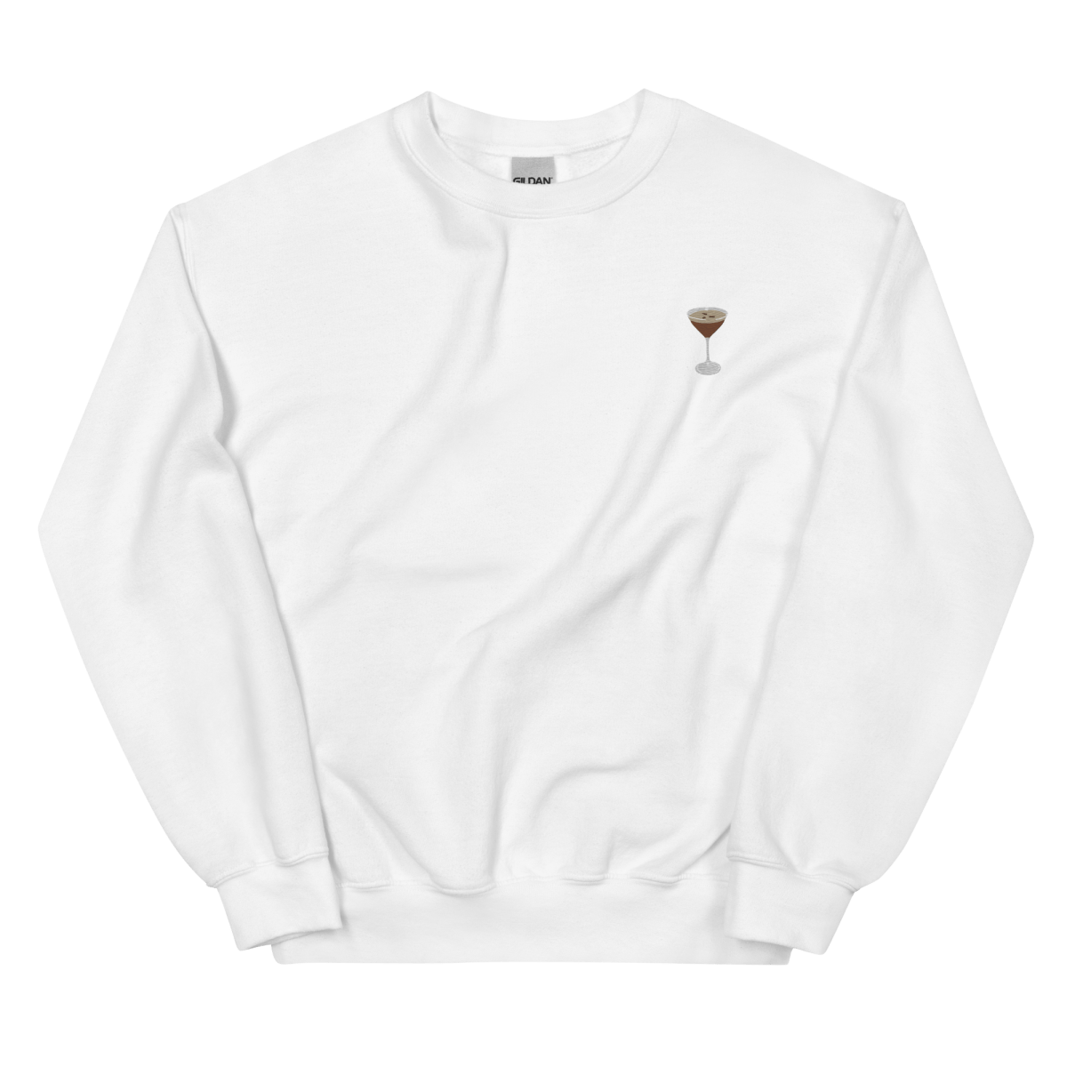 Espresso Martini Embroidered Sweatshirt - Polychrome Goods 🍊