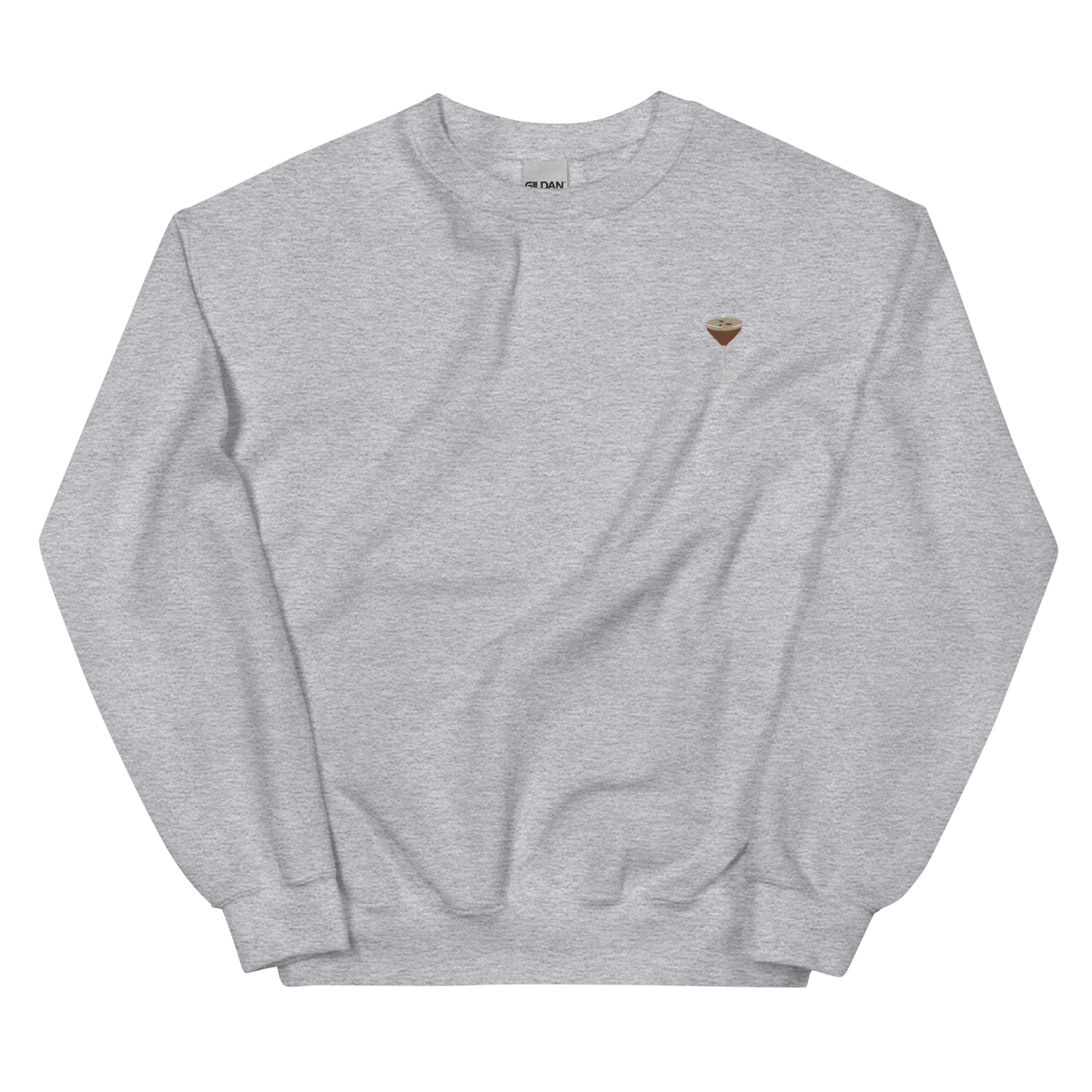 Espresso Martini Embroidered Sweatshirt - Polychrome Goods 🍊