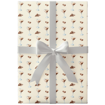 Espresso Martini 🍸 Wrapping Paper - Polychrome Goods