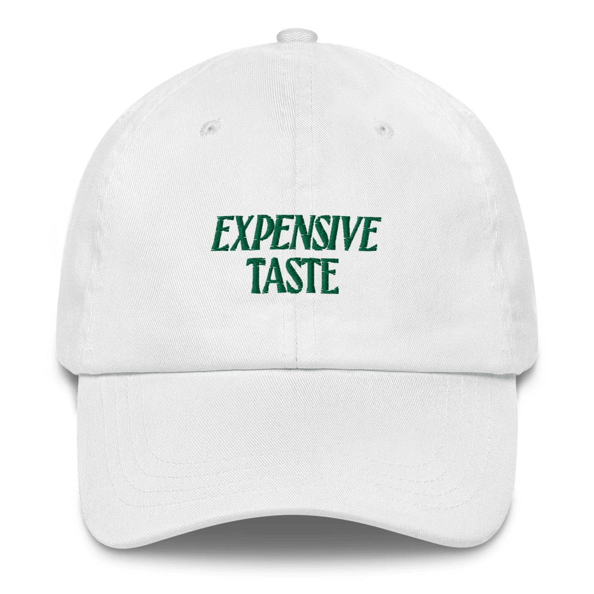 Expensive Taste Embroidered Dad Hat - Polychrome Goods 🍊