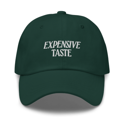 Expensive Taste Embroidered Dad Hat - Polychrome Goods 🍊