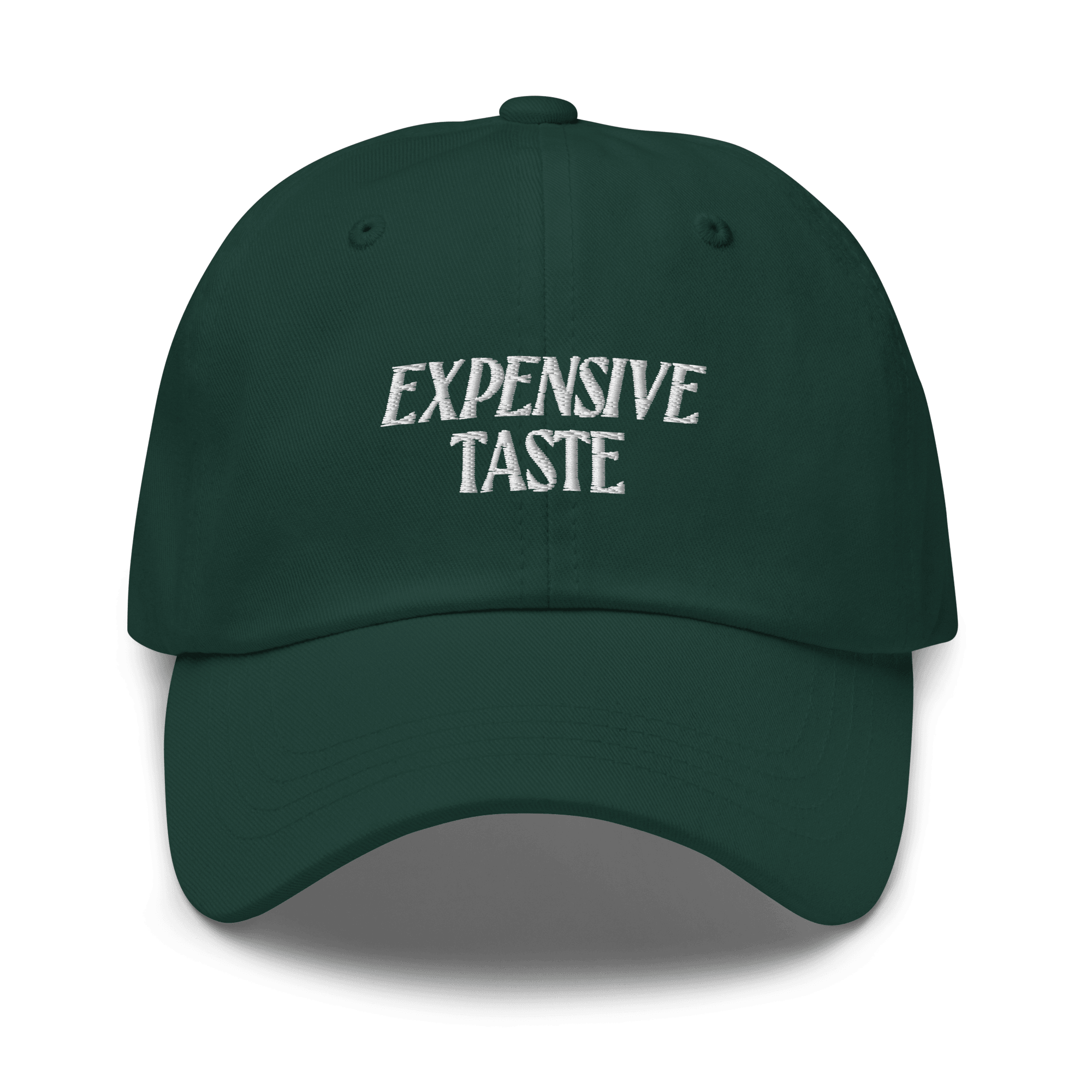 Expensive Taste Embroidered Dad Hat - Polychrome Goods 🍊