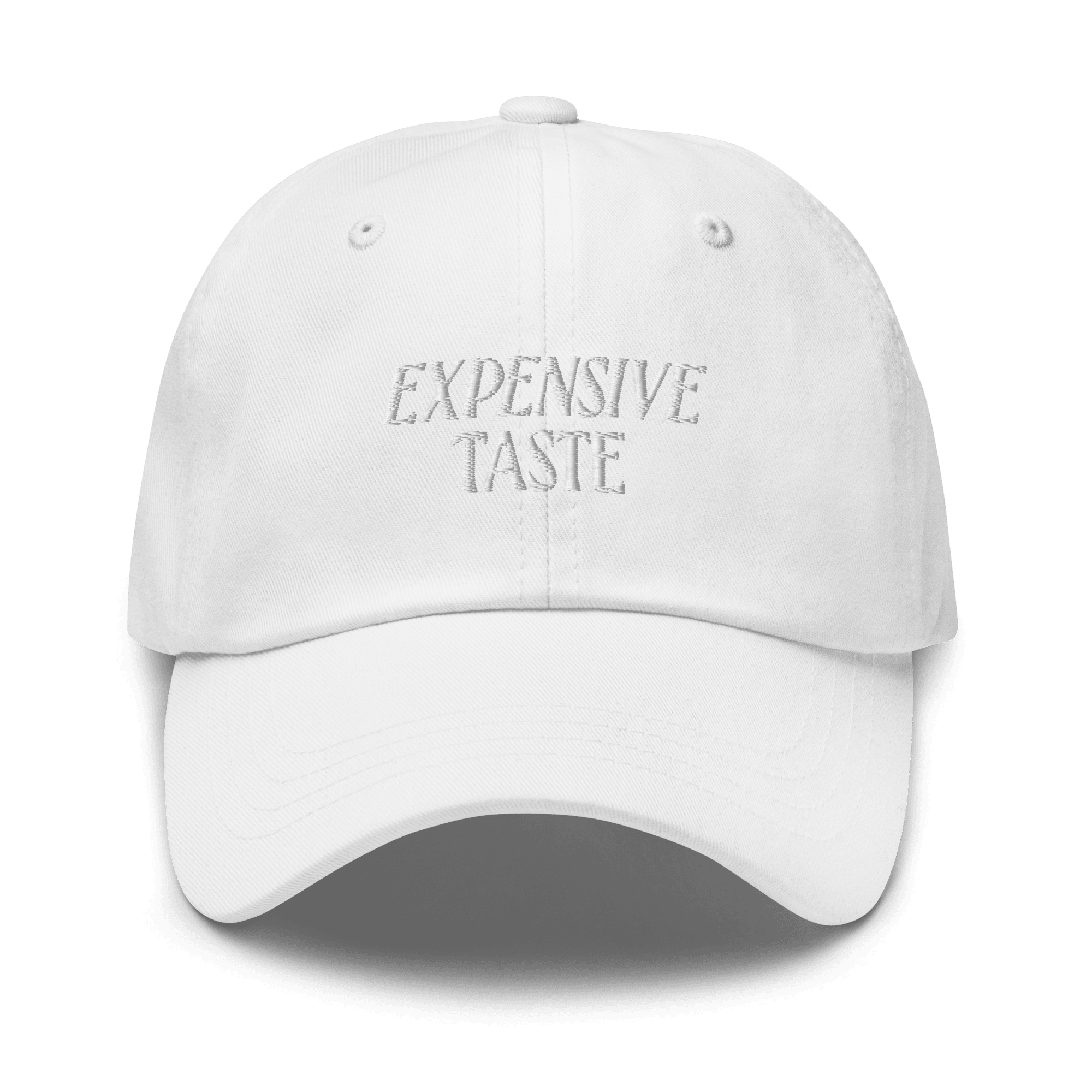 Expensive Taste Embroidered Dad Hat - Polychrome Goods 🍊