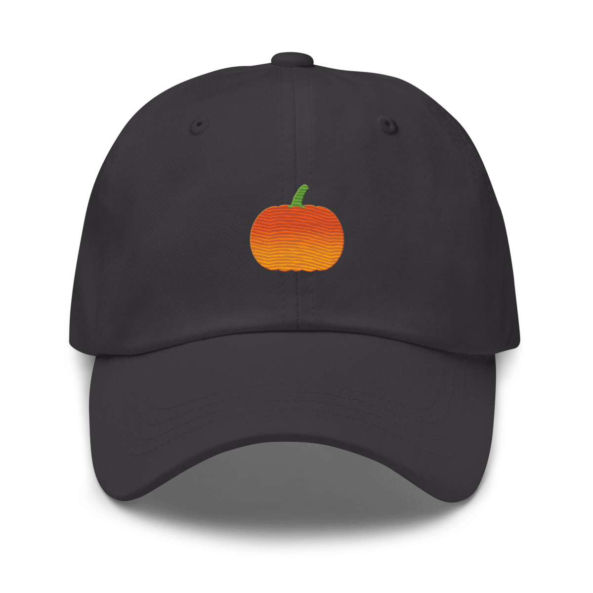 Fall Pumpkin Embroidered Dad Hat - Polychrome Goods 🍊