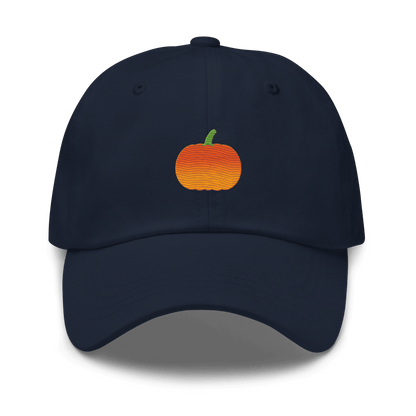 Fall Pumpkin Embroidered Dad Hat - Polychrome Goods 🍊