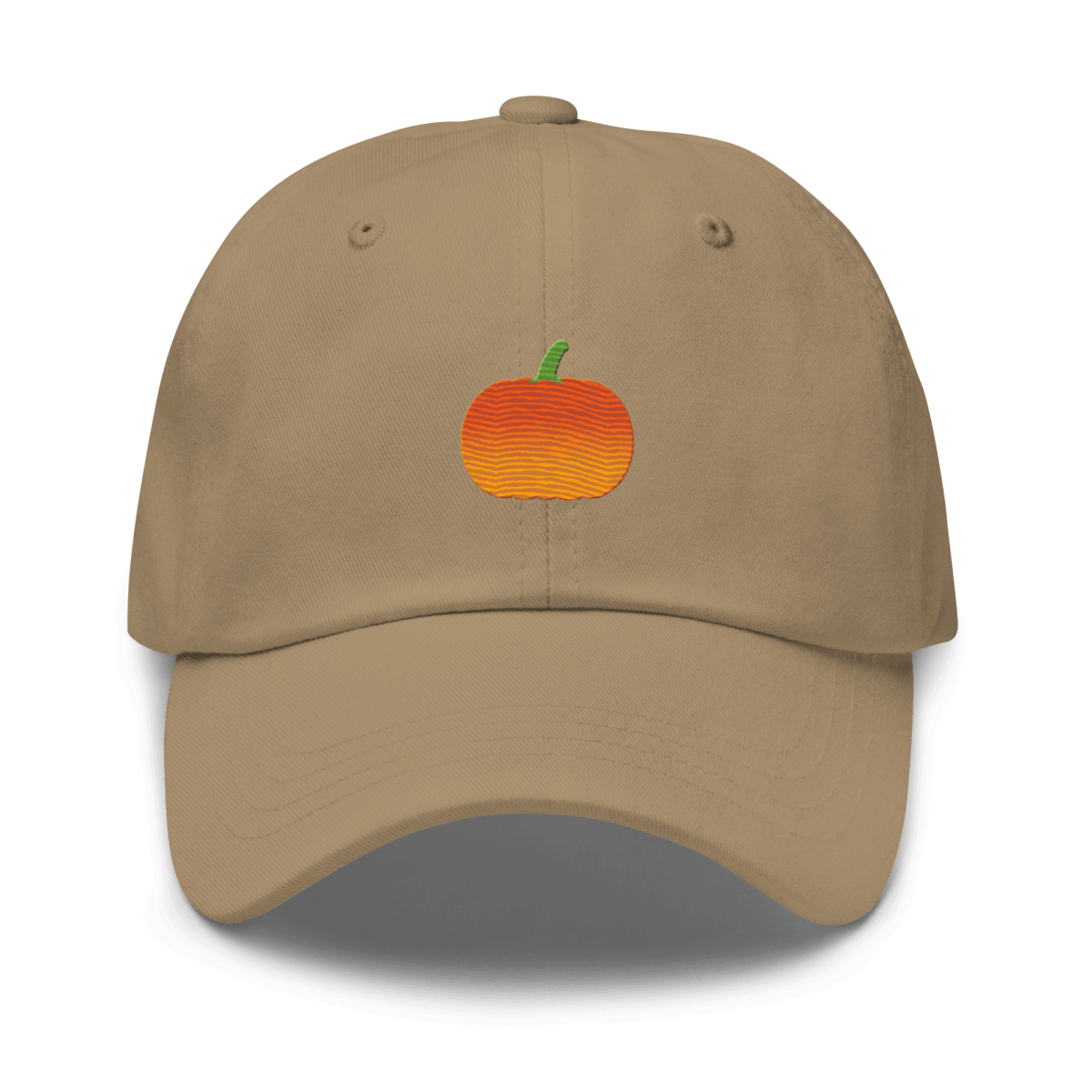 Fall Pumpkin Embroidered Dad Hat - Polychrome Goods 🍊