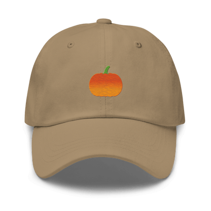 Fall Pumpkin Embroidered Dad Hat - Polychrome Goods 🍊