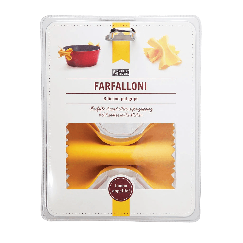 Farfalloni Pasta - Shaped Silicone Pot Holders - Polychrome Goods 🍊