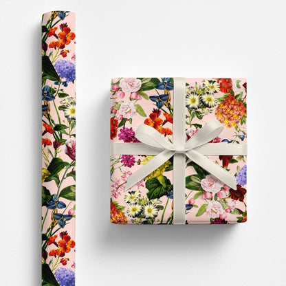 Floraison Floral Wrapping Paper - Polychrome Goods