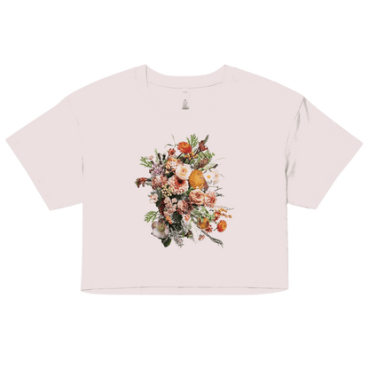 Flower Bunch Crop Top Shirt - Polychrome Goods 🍊