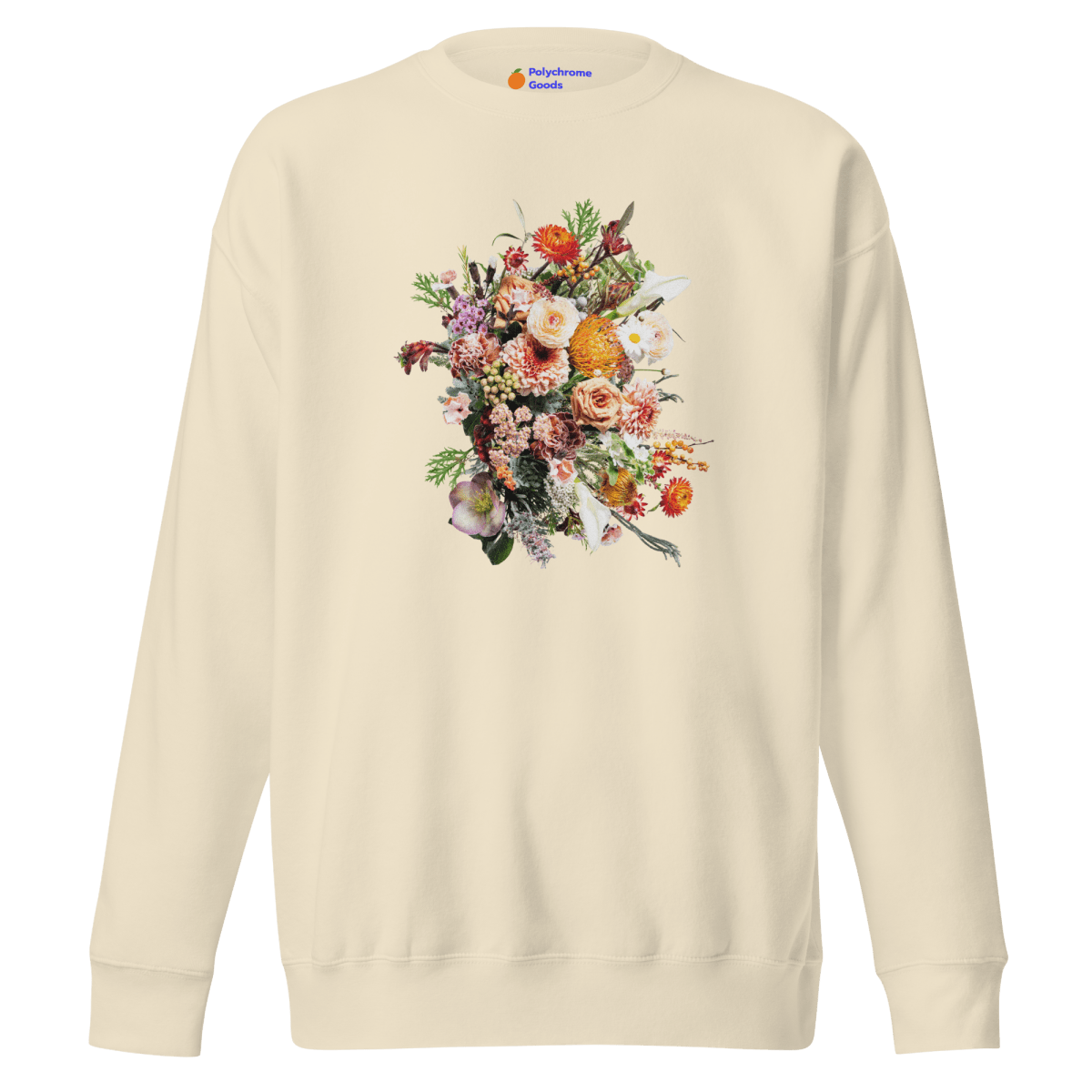 Flower Bunch Sweatshirt - Polychrome Goods 🍊