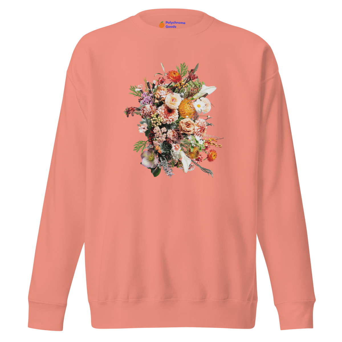 Flower Bunch Sweatshirt - Polychrome Goods 🍊