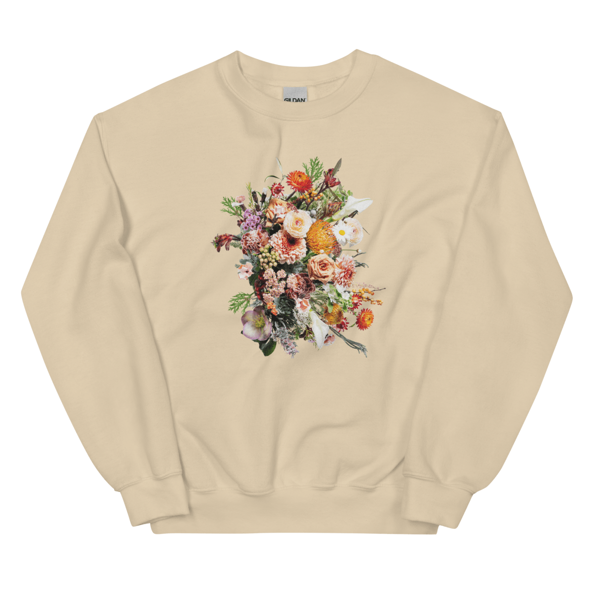 Flower Bunch Sweatshirt - Polychrome Goods 🍊