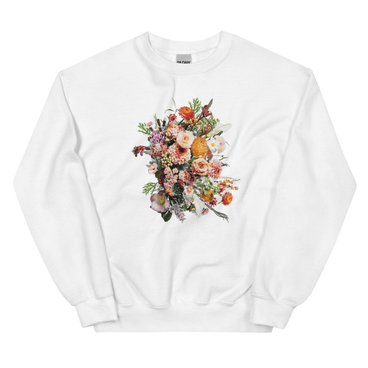 Flower Bunch Sweatshirt - Polychrome Goods 🍊