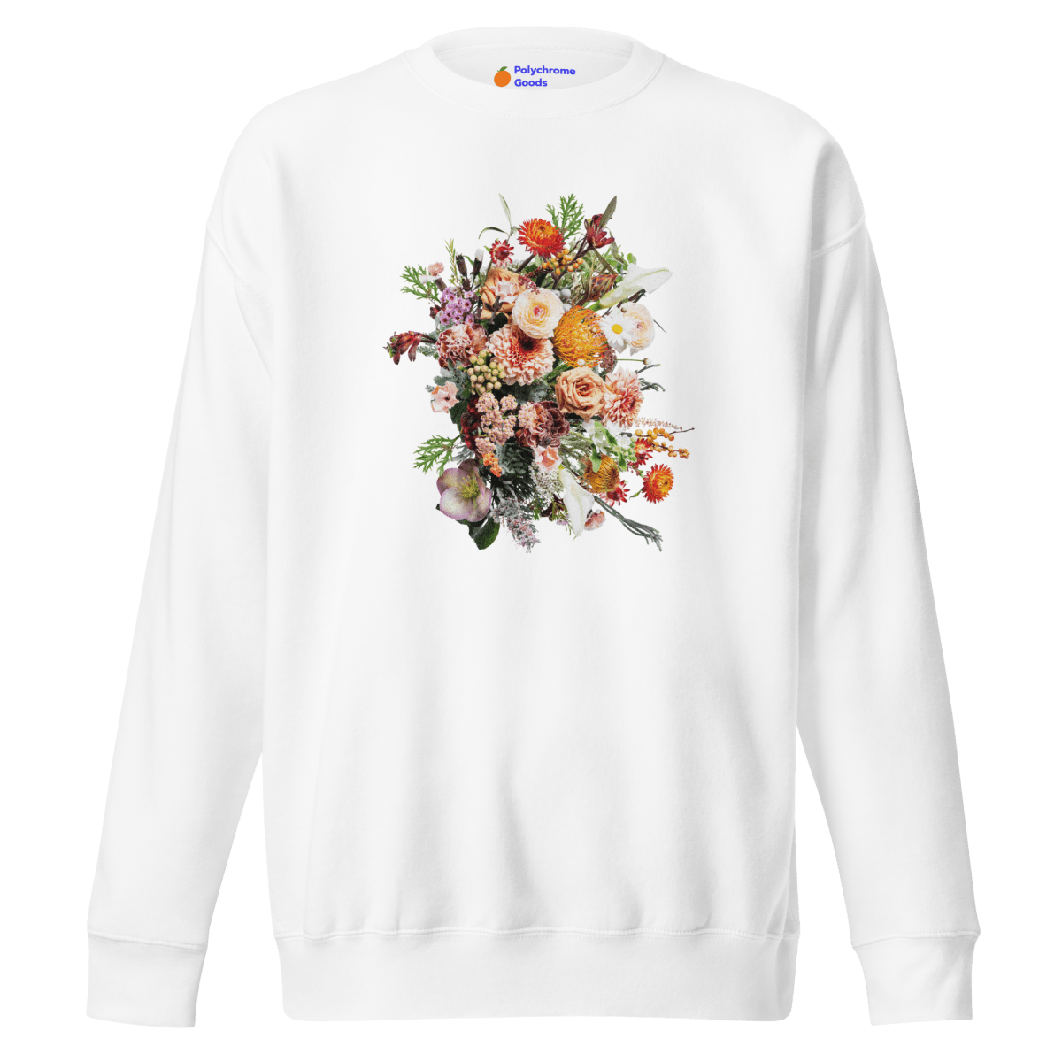 Flower Bunch Sweatshirt - Polychrome Goods 🍊