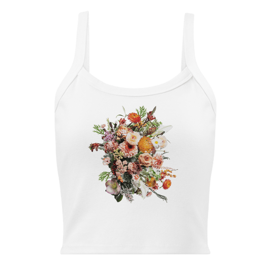 Flower Bunch Tank Top Shirt - Polychrome Goods 🍊