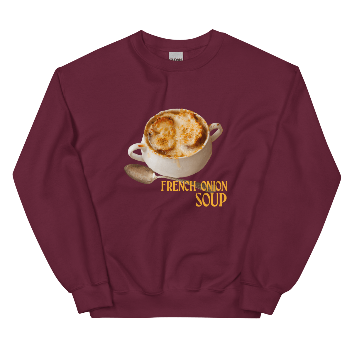 French Onion Soup Sweatshirt - Polychrome Goods 🍊